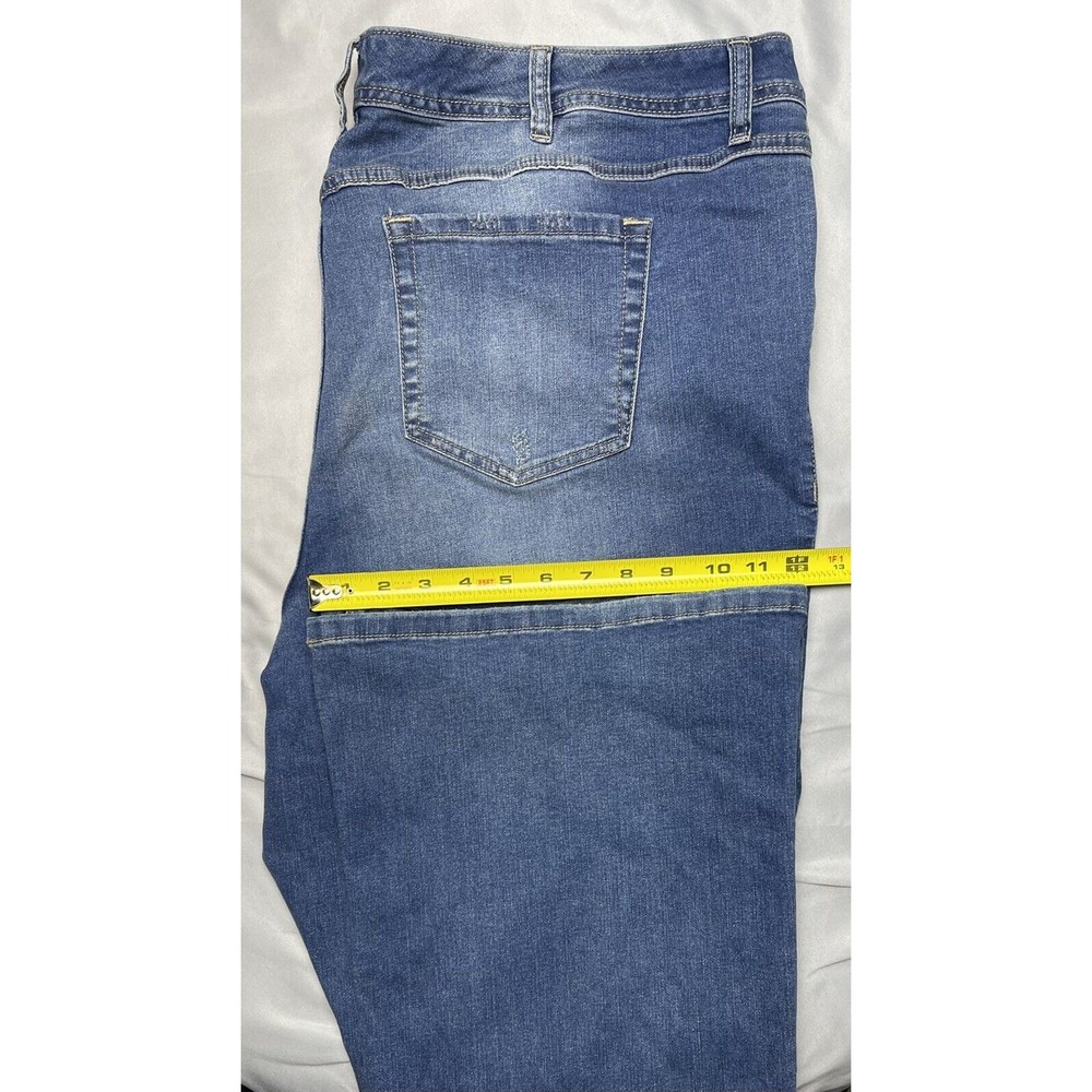 Torrid Denim Womens 26R Mid Rise Luxe Slim Boot Jeans Plus Size Stretch Blue NWT
